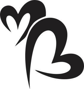 Two Heart Design 1 PNG