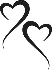Two Heart Design 10 PNG