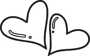 Two Heart Design 27 PNG