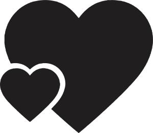 Two Heart Design 30 PNG