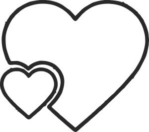 Two Heart Design 5 PNG